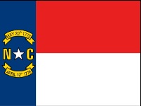 The state flag of North Carolina